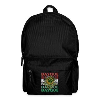 Heuskal Herria Baskenland Region Spanien - Rucksack - Schwarz - Vorne