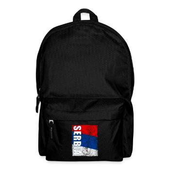 Serbien Orthodox Balkan Christentum Belgrad - Rucksack - Schwarz - Vorne
