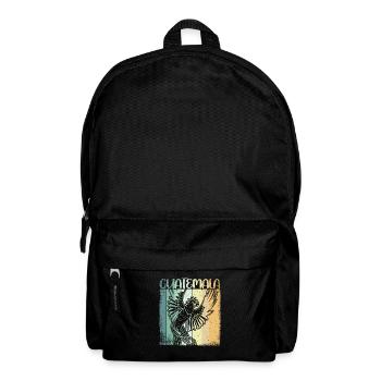 Paradiesvogel Quetazal Antigua Tropisch Guate - Rucksack - Schwarz - Vorne