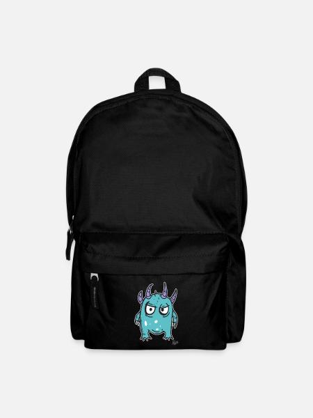 Kleiner Monster Kerl - Rucksack - Schwarz