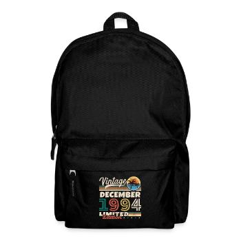 Birthday Gift Born In December 1994 - Backpack - black - Front