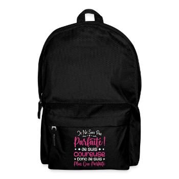 Ein mehr als perfekter Läufer, ein Traumjob - Rucksack - Schwarz - Vorne