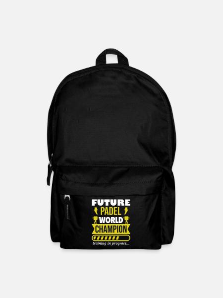Zukünftiger Padel-Weltmeister, Sport, Geschenk - Rucksack - Schwarz