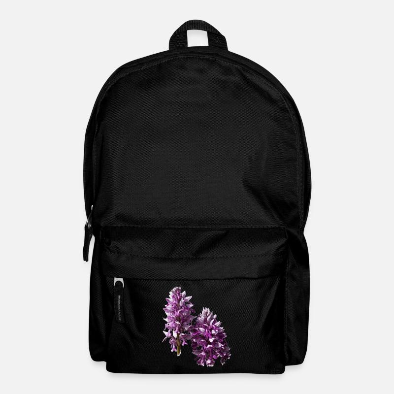 The orchid is a native orchid - Backpack - black