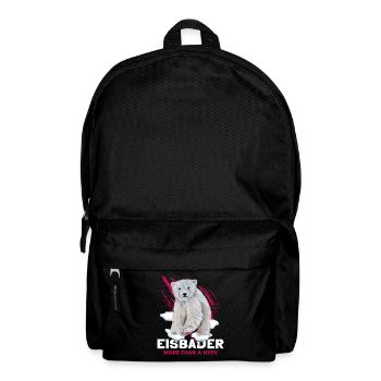 Ice bath coolest Eisbär Kneipp winter swimming - Backpack - black - Front