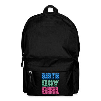 birthday girl - Backpack - black - Front