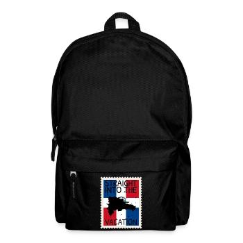 Dominican Republic Flag Dom Rep Flag Travel - Backpack - black - Front
