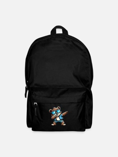 Cool Bear Dabbing - Rucksack - Schwarz