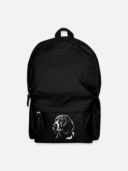 BEAGLE Hundeportrait Jagdhund Hund Hunde Wilsigns - Rucksack - Schwarz