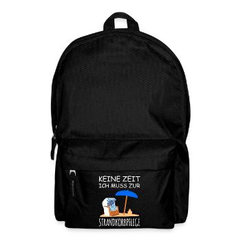 Beach chair holiday - Backpack - black - Front