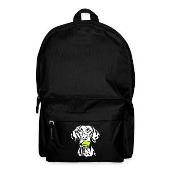 Vizsla Ball Ball Junkie Dogs Wilsigns - Backpack - black - Front