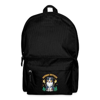 Berger Australien Magicien avec Baguette - Sac à dos - noir - Devant