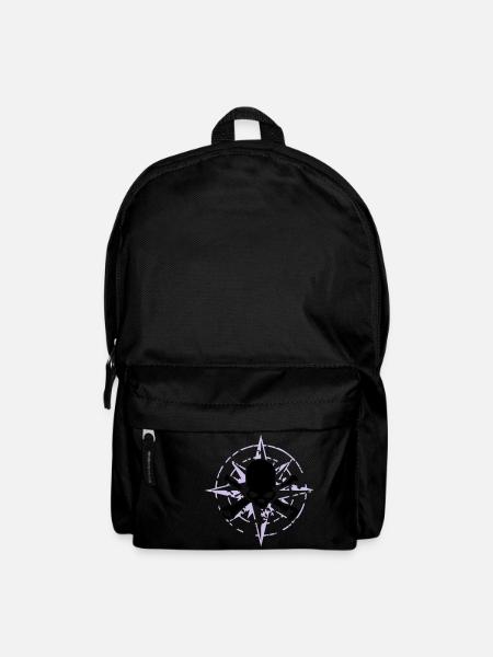 windrose_skull_02_b_2c - Backpack - black