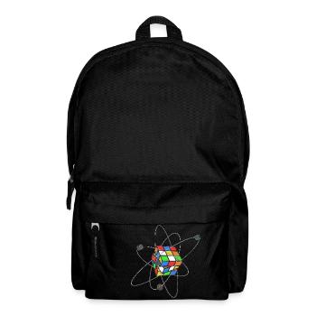 Würfel - Rucksack - Schwarz - Vorne