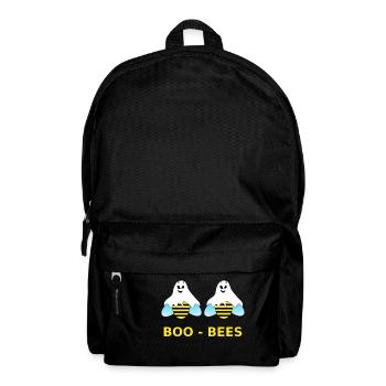 Boo-Bees Geister-Bienen Halloween Geschenkidee - Rucksack - Schwarz - Vorne