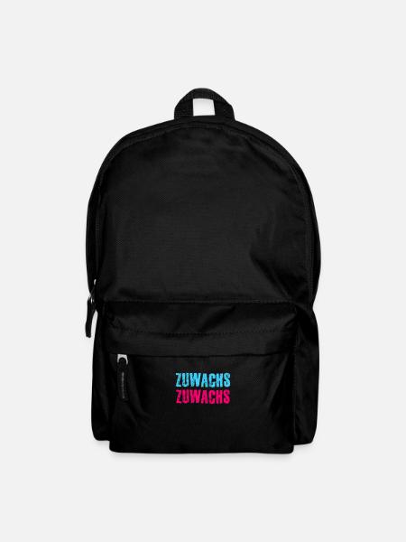 Zuwachs Schwangerschaft Schwanger Spruch - Rucksack - Schwarz