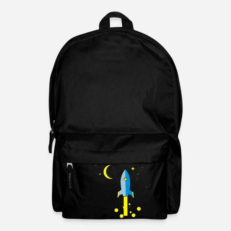 Rakete - Rucksack - Schwarz