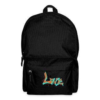 Love art - Backpack - black - Front