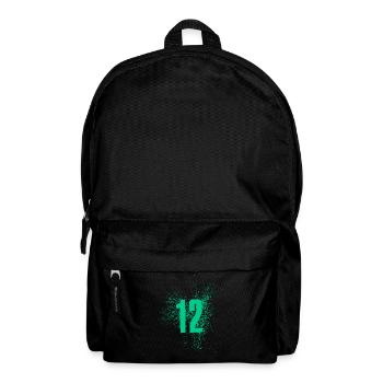 12 Geburtstag 12 Platz Nummer 12 Coole Stylische12 - Rucksack - Schwarz - Vorne
