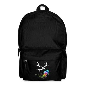 feather - Backpack - black - Front