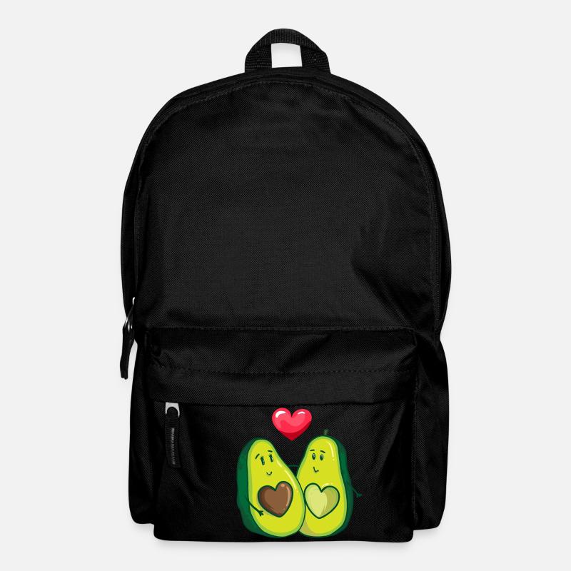 Verliebte Avocados - Liebe Avocado - Rucksack - Schwarz