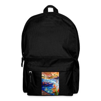 EG Urlaub I Cran Canaria I aquarelle - Sac à dos - noir - Devant
