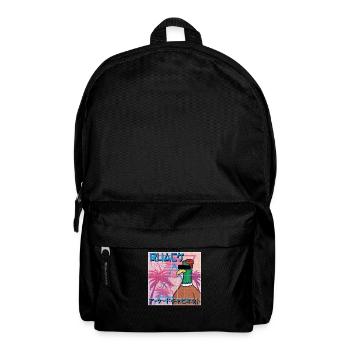 Vaporwave Otaku Space Duck Duck Japan Retrowave - Sac à dos - noir - Devant