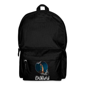 Dubai Burj Al Arab Skyline - Backpack - black - Front