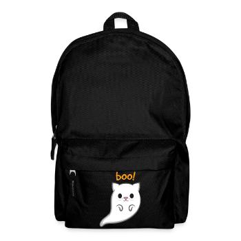 Geisterkatze Boo - Rucksack - Schwarz - Vorne