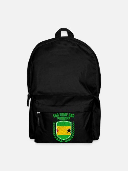 São Tomé und Príncipe - Rucksack - Schwarz