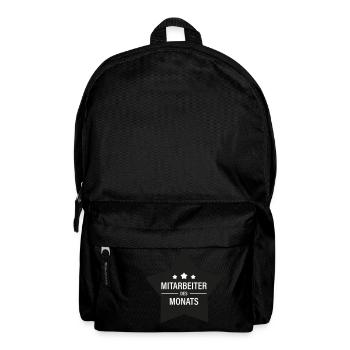 Mitarbeiter des Monats - Rucksack - Schwarz - Vorne