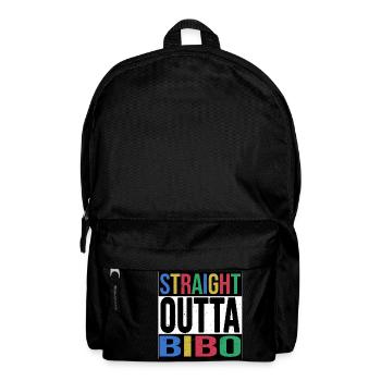 library book read rat ebook uni bibo - Backpack - black - Front