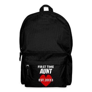 Tante werden 2023 - Rucksack - Schwarz - Vorne