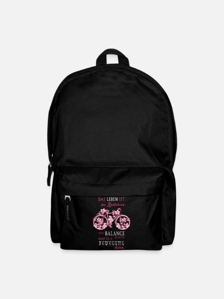 La vie est comme le vélo - Sac à dos - noir