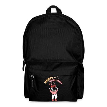 Joyeux Noël astronaute Space Kids Christmas - Sac à dos - noir - Devant