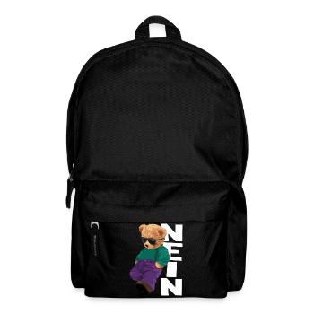 Teddy Rebel Neon Outfit NEIN - Rucksack - Schwarz - Vorne