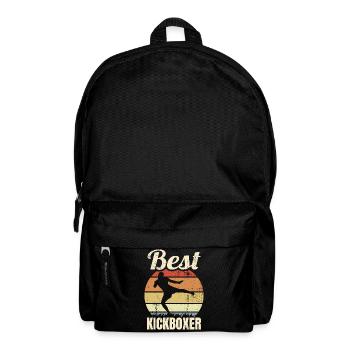 Meilleur kickboxeur - Sac à dos - noir - Devant