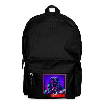 Dark Waves - Rucksack - Schwarz - Vorne