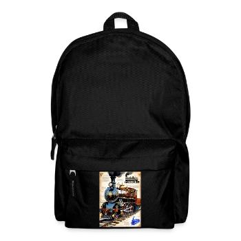 Zug #2 - Rucksack - Schwarz - Vorne