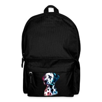 Dalmatian Dog - Backpack - black - Front