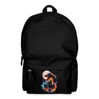 DRAGON MIDNIGHT BLAZE: CITY IN FLAMES, MOON HAVOC - Backpack - black - Front