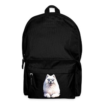 Samoyed Dog Gifts Cute Samoyed Dog Graphic - Backpack - black - Front