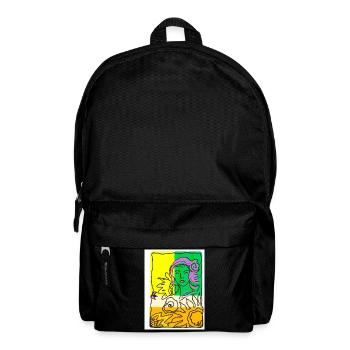 EC Woman I Pink I Gift I Mother's Day I Holiday - Backpack - black - Front