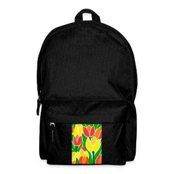EG Tulips I Flowers I Tulip Festival I Gift Idea - Backpack - black - Front