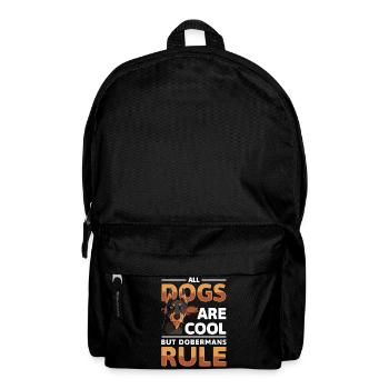 Guard Dog Dog Breed Protect - Backpack - black - Front