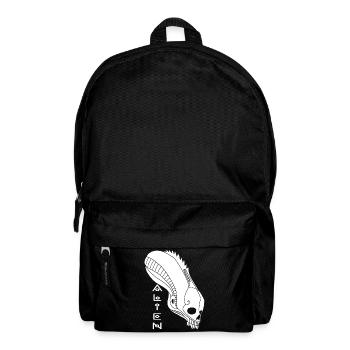Crâne extraterrestre blanc - Sac à dos - noir - Devant