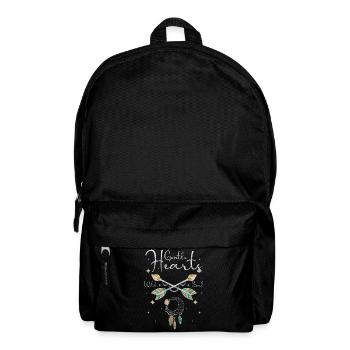 Dreamcatchers believe happiness - Backpack - black - Front