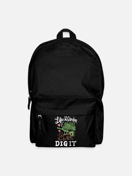Gartenarbeit Garten Gärtner - Rucksack - Schwarz