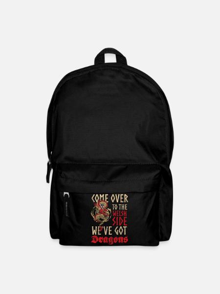 Drache Phantasie Märchen Asien - Rucksack - Schwarz