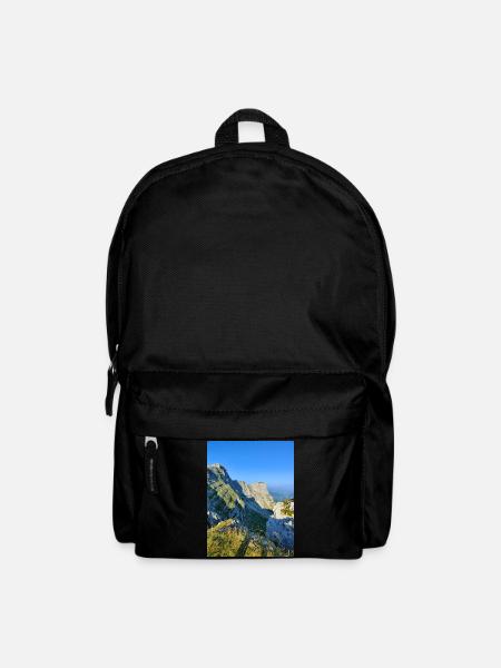 Die Klippen des Vercors - Rucksack - Schwarz